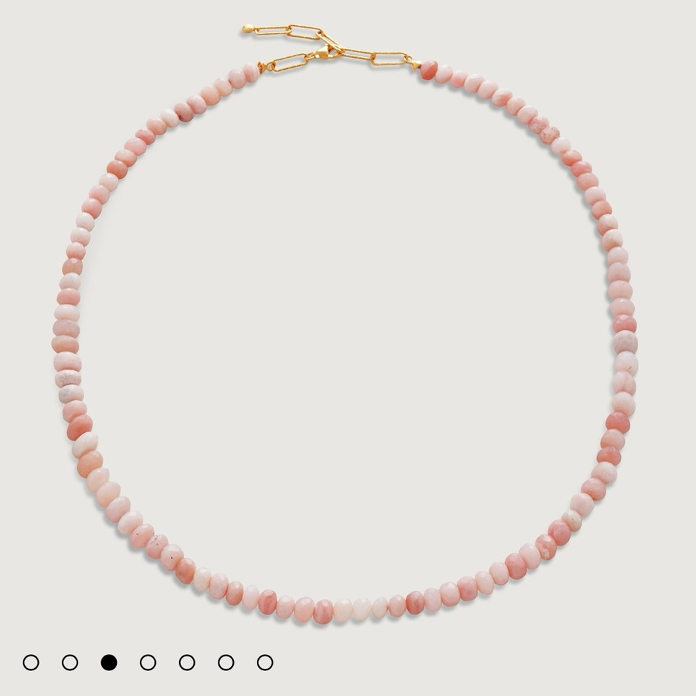 Monica Vinader Love Opal Bead Necklace